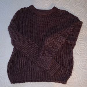 BDG purple knit XS sweater